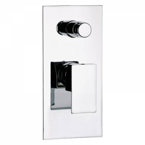 Unterputzmodul Zwei-weg | hebel | Chrom Glanz | Q-DESIGN