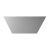 Duschkopf GEN, eingebaut - viereckig 600x600 mm