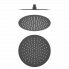 Duschkopf CIRCULO | aufhängbar | Ø 250 mm | ringförmig | schwarz matt