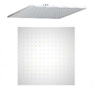 Duschkopf CUBE | aufhängbar | 300 x 300 mm | chrom Glanz