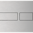 TECEsolid WC-Betätigungsplatte für Zweimengentechnik | 	Edelstahl gebürstet (mit Anti-Fingerprint)