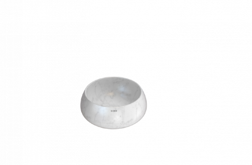 Waschbecken T-EDGE | 350x350x140 | Carrara-Marmor matt