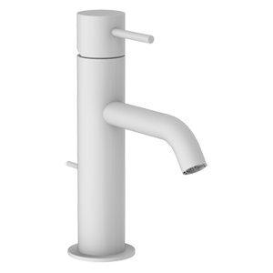 Standwaschtischarmatur | hebel | niedrig | weiß matt | mit einem Abfluss | X STYLE