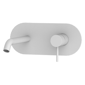 Waschtischarmatur Unterputz | hebel | weiß matt | X STYLE