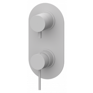 Unterputzmodul Dreiweg | hebel | weiß matt | X STYLE