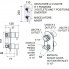 Unterputzmodul X STYLE | Hebel 3-7 | schwarz matt