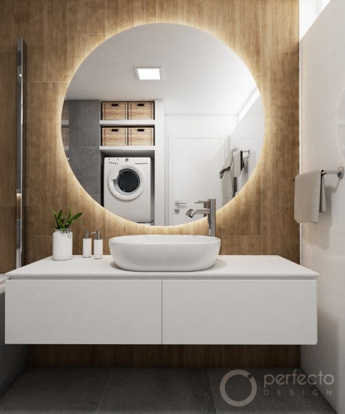 Modernes Badezimmer CIRCULO - Visualisierung